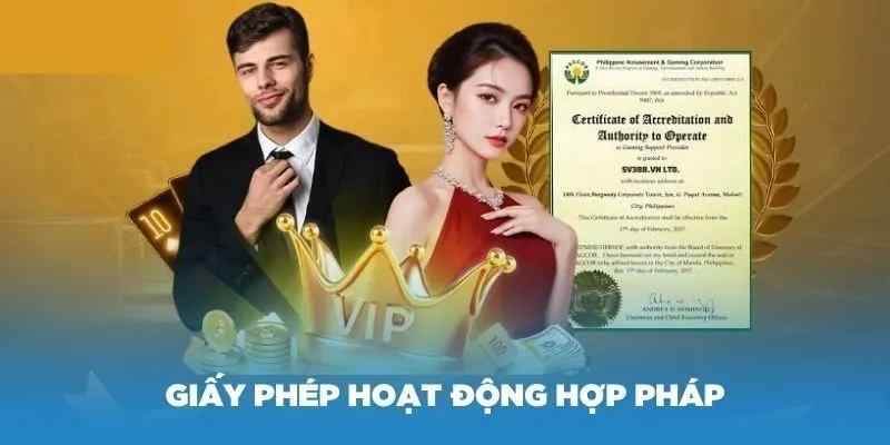 Sân chơi đã đạt được rất nhiều giấy phép hoạt động 23WIN