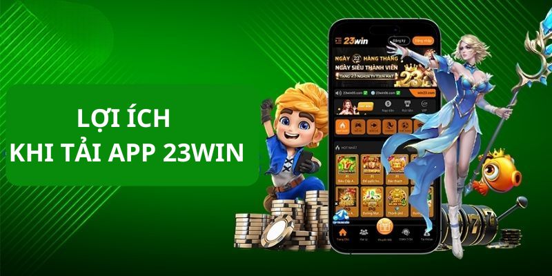 Tiết kiệm dung lượng bộ nhớ khi tải app 23WIN